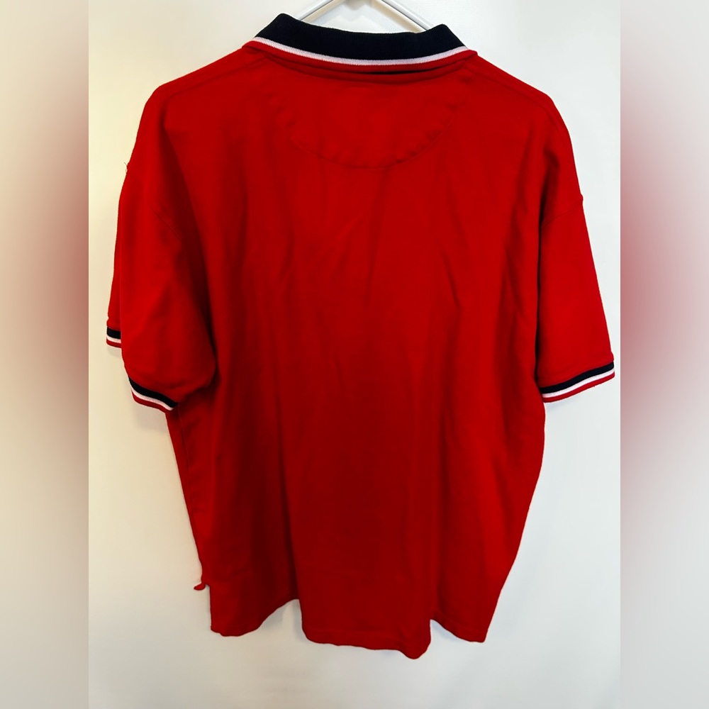 Sun River Polo Shirt with American Flag - Picture 2 of 3